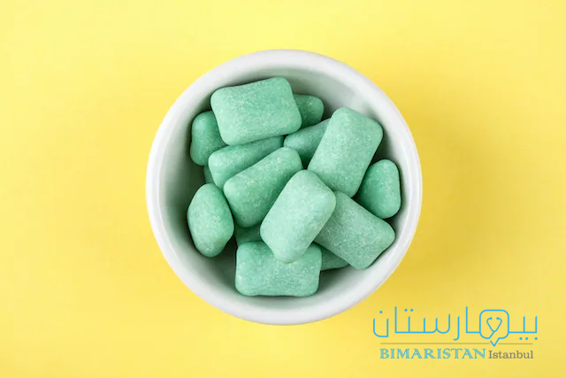 العلكة التي تحتوي على إكسيليتول Xylitol للسيطرة على جفاف الفم