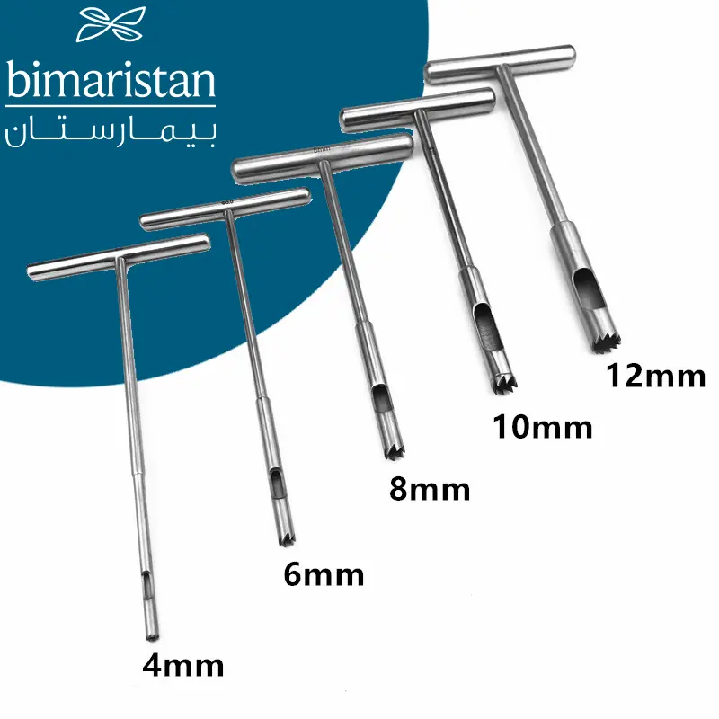 A Schematic Image Showing The Trephine Instrument Used In A Corneal Transplant