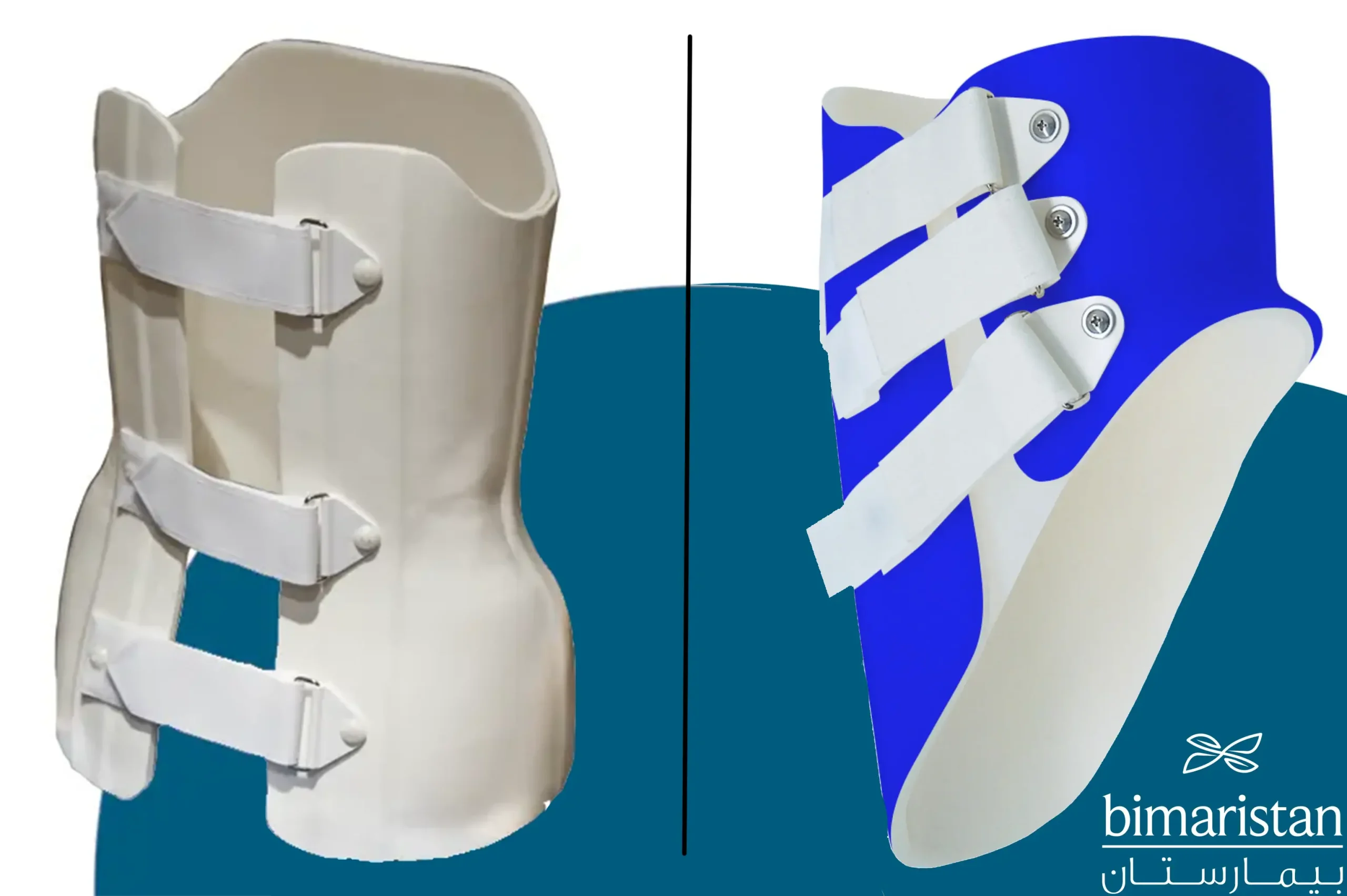 Scoliosis Belt Used To Treat Scoliosis; Providence Brace (Right) And Boston Brace (Left)