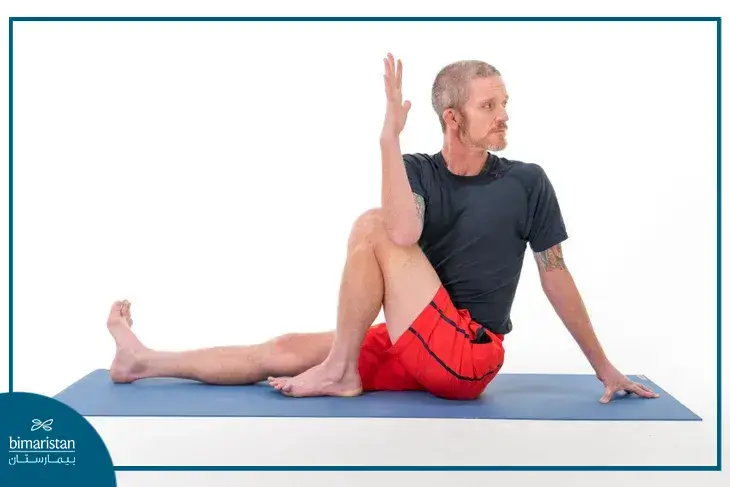 Exercises To Treat Pectus Excavatum (Seated Twist) 