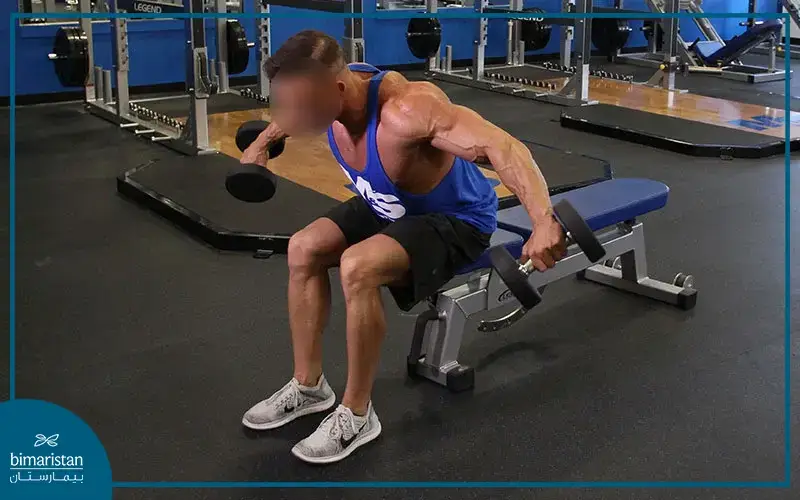 Exercises To Treat Pectus Excavatum (Dumbbell Rear Delt Fly) 