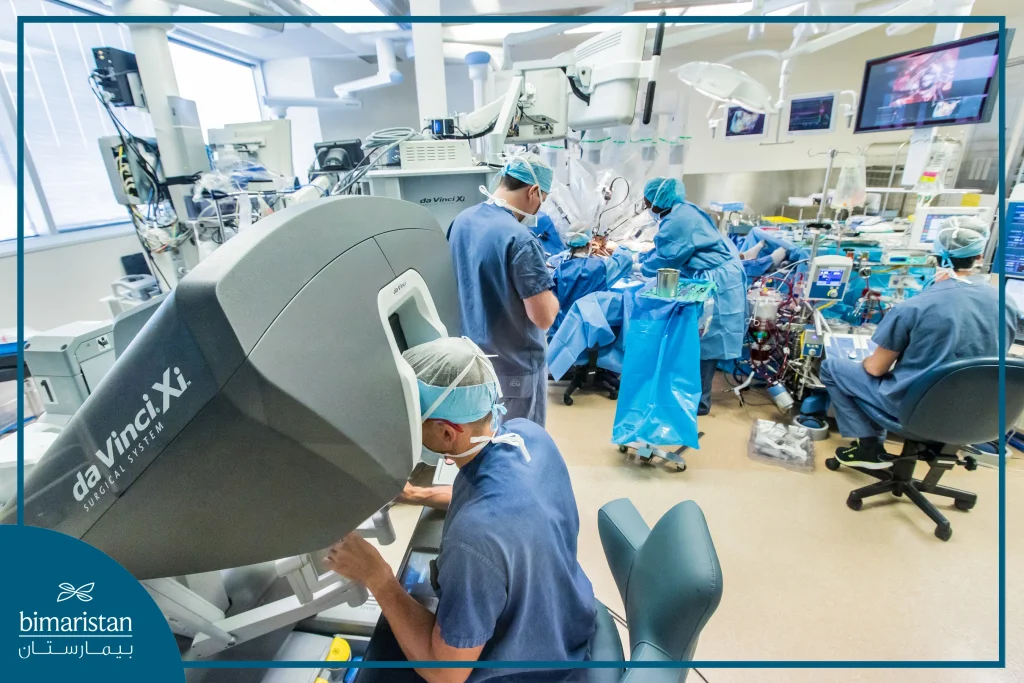 A Doctor Performs Remote Robotic Heart Surgery.