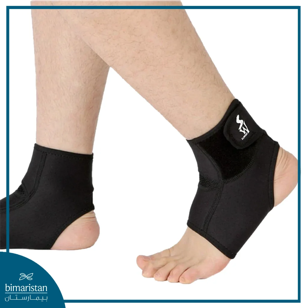 Image Of A Medical Brace To Relieve Heel Spurs Pain (Calcaneal Spur)