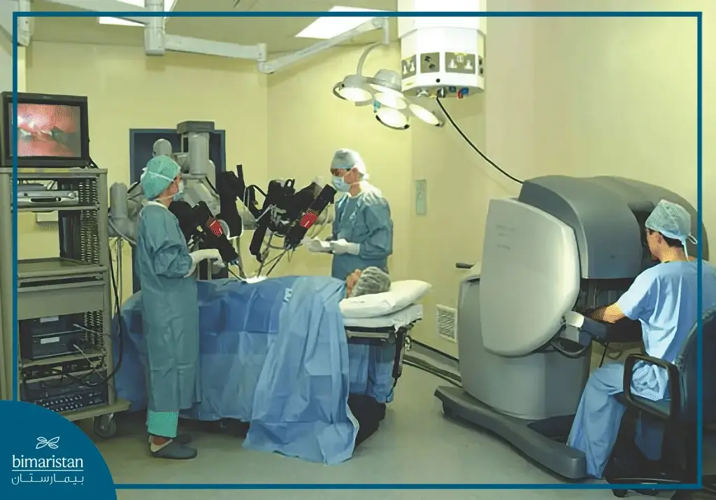 Surgery Using The Da Vinci Robot Under The Surgeon'S Control In Turkey