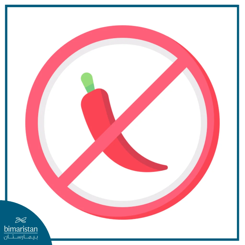 Avoid Eating Spicy Foods When Your Mouth Is Dry To Avoid Mouth Irritation.