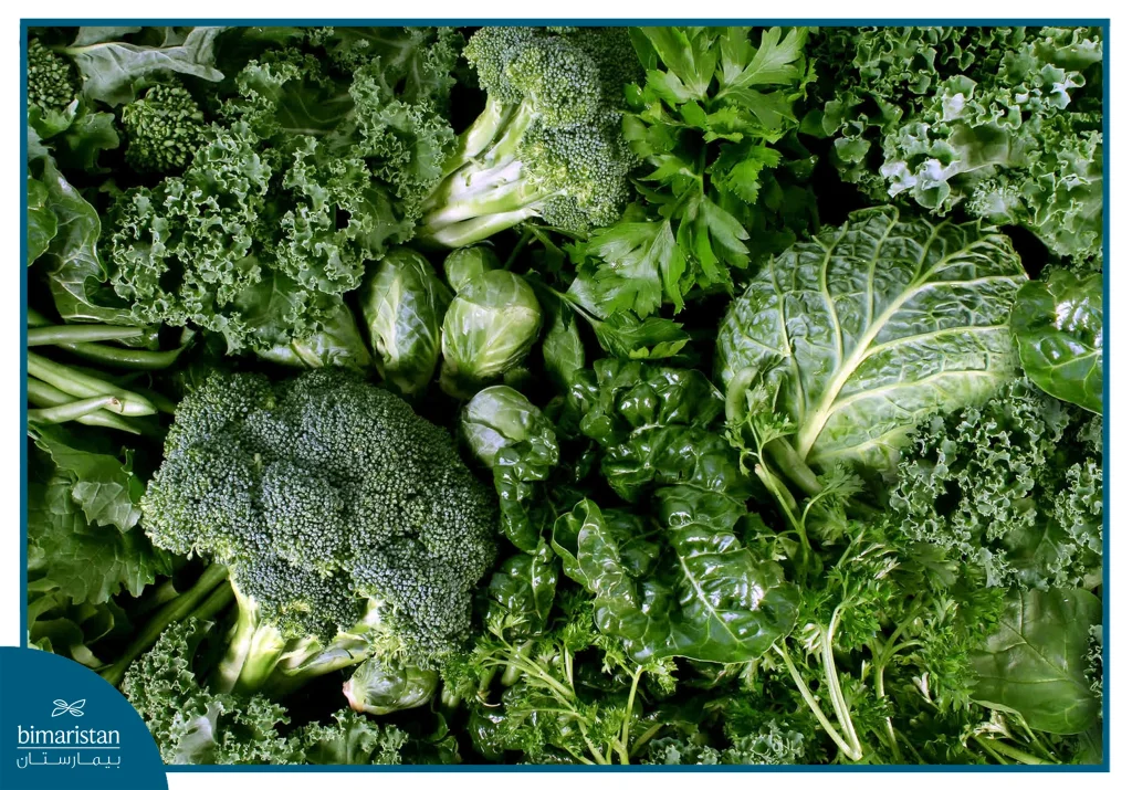 A Picture Of Some Dark Green Vegetables Used For Prevention Of Parkinson'S Disease