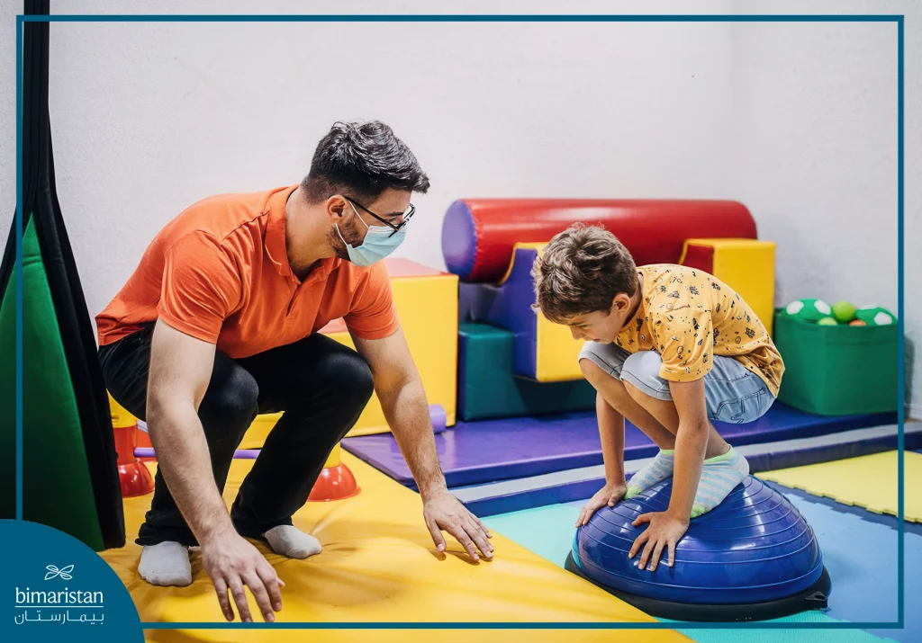 Child Rehabilitation Centers In Turkey: Comprehensive Pediatric Therapy Services 2 A Physical Therapist Performs Special Exercises For A Child At Child Rehabilitation Centers.