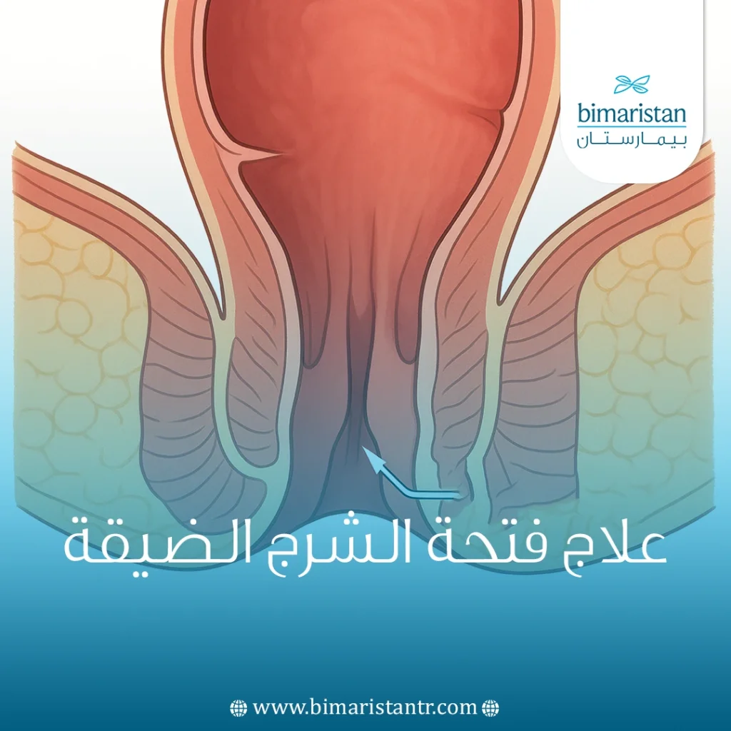 علاج فتحة الشرج الضيقة