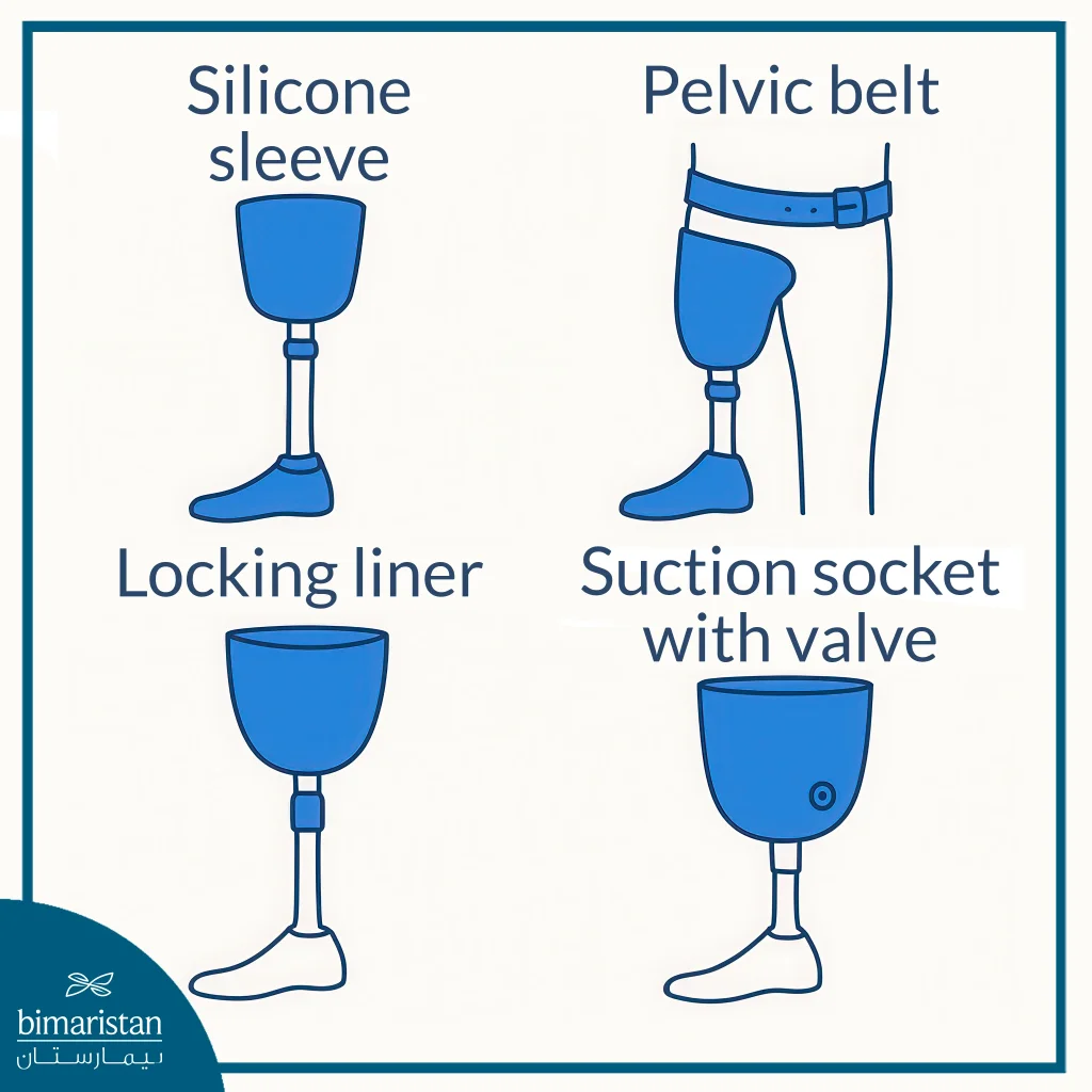 Above-Knee Prosthesis Suspension Types Ensure Comfort And Stability.