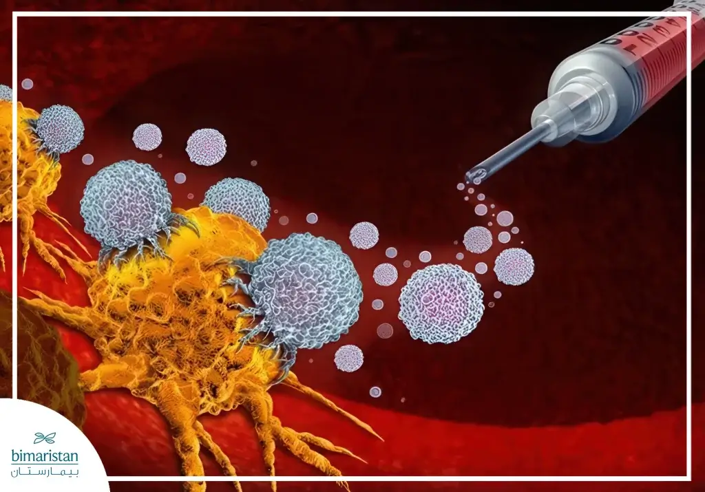 Immunotherapy For Mediastinal Tumors: A New Era In Modern Cancer Treatment 3 The Image Depicts Immunotherapy Targeting And Attacking Cancer Cells