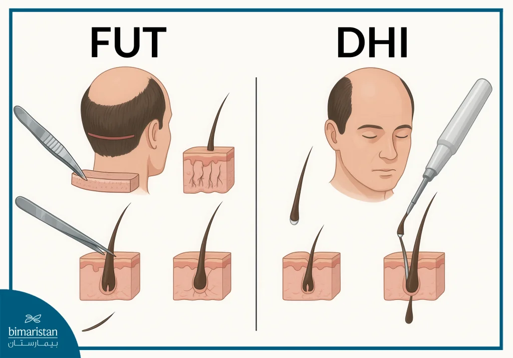 Fut Vs Dhi Hair Transplant: Which Is Better For You? 2 Comparing The Difference Between Fut Vs Dhi Hair Transplants In Terms Of How They Are Harvested