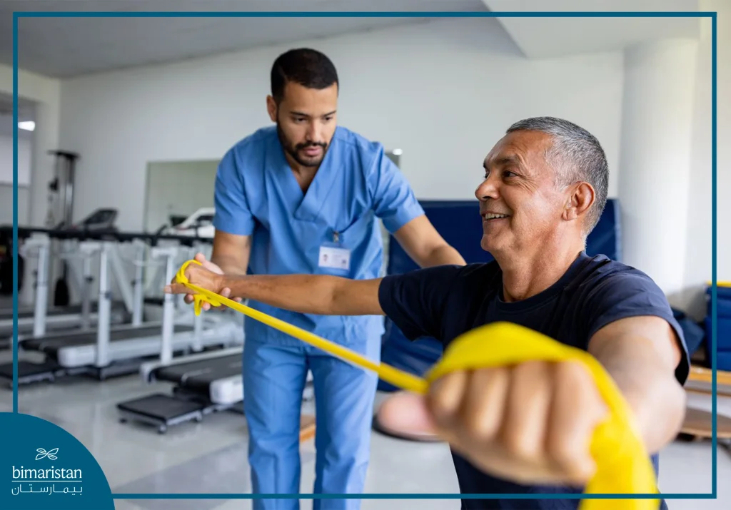 Physical Therapy Is Part Of The Rehabilitation Process Following Brain Surgery