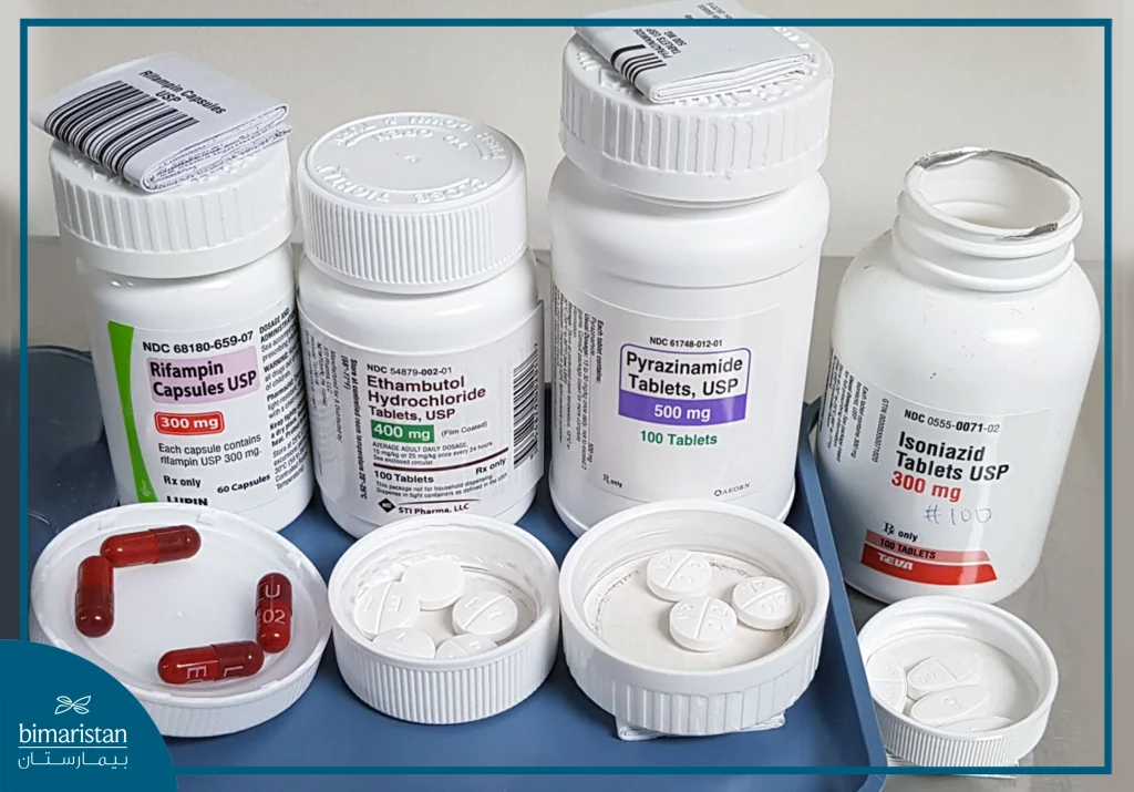 Tuberculosis Treatment: The Latest Medications And Protocols 3 Bottles Containing Tuberculosis Medications