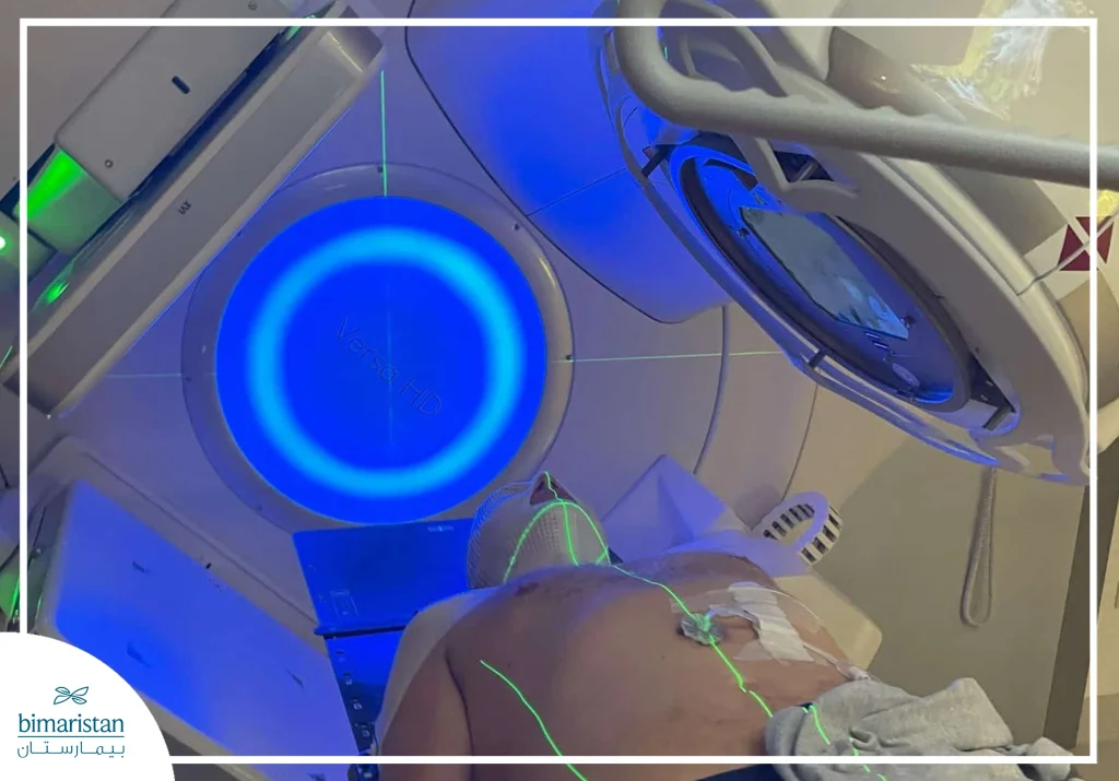 Proton Therapy: State-Of-The-Art Cancer Treatment With High Precision And Fewer Side Effects 2 Patient Receiving Proton Therapy Using Advanced Radiation Gantry.