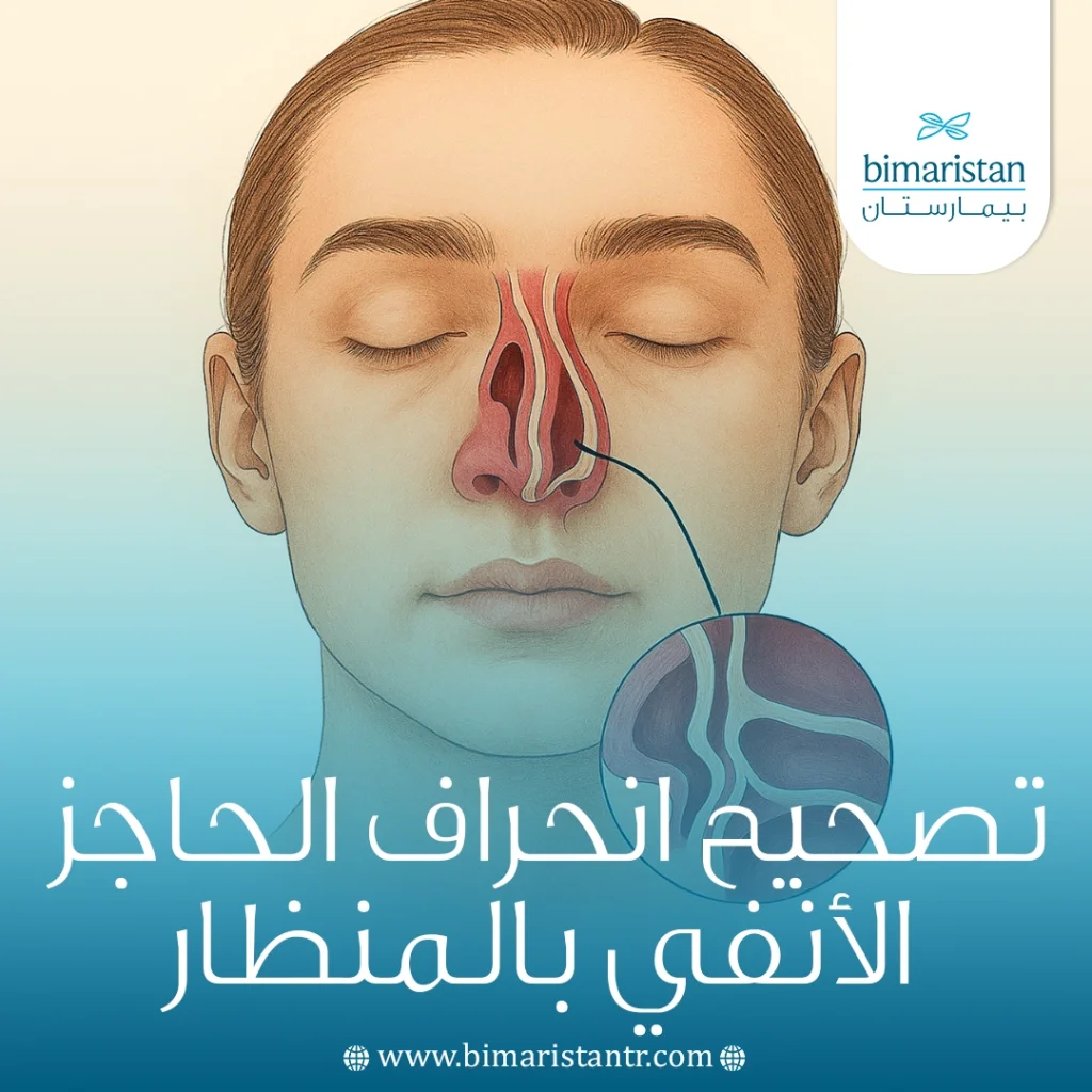 تصحيح انحراف الحاجز الأنفي بالمنظار